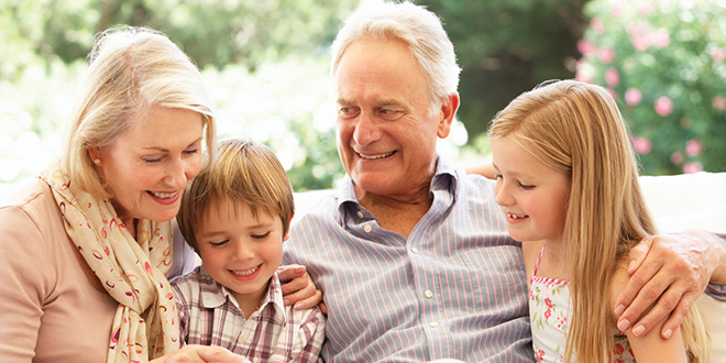 Grandparents with Dental Implants in Streetsboro